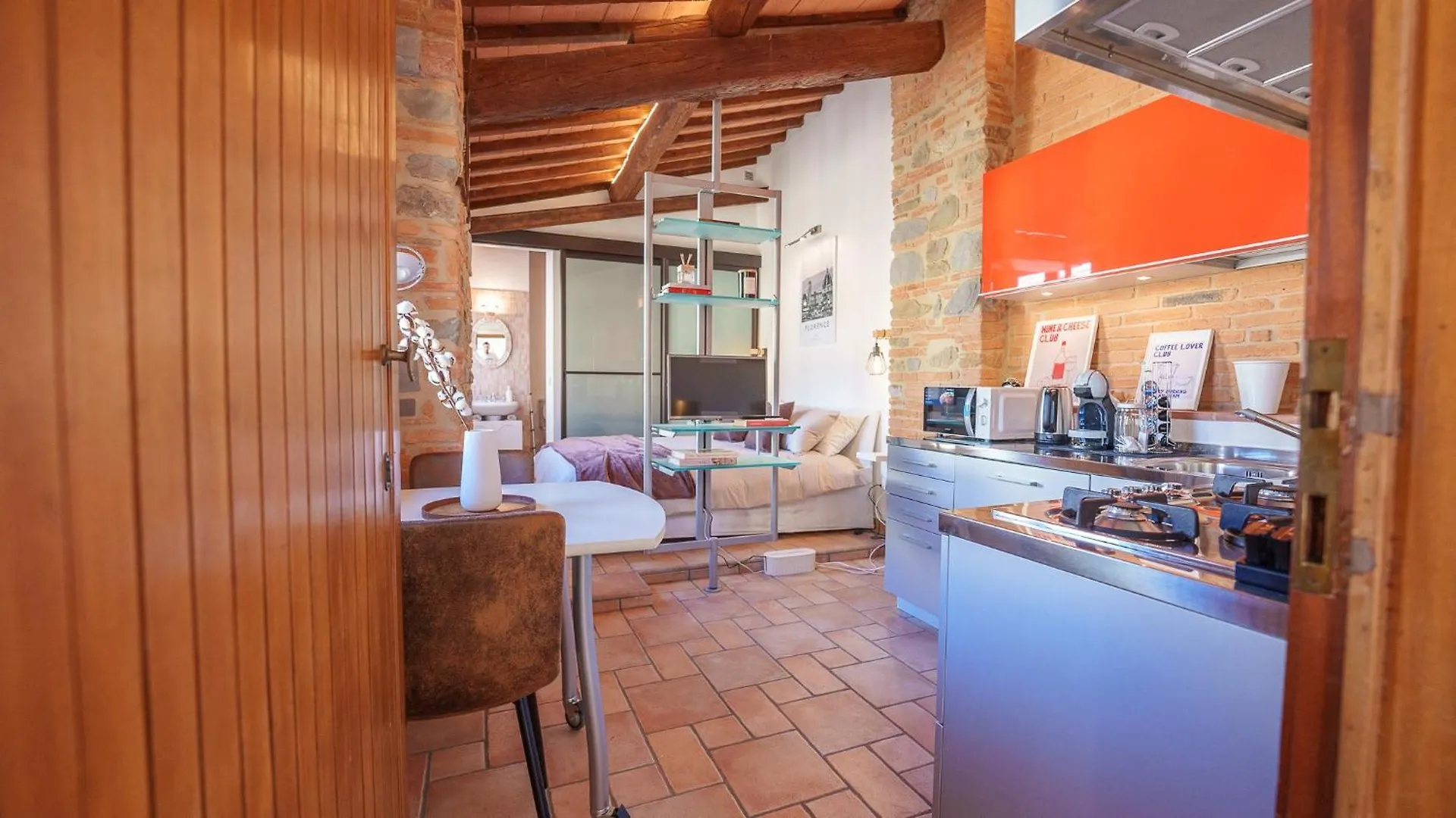 Apartmán Santa Croce Historic Loft With A View Florencie